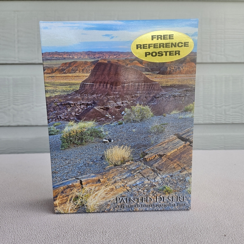 Impact Photo Painted Desert 500 Piece Jigsaw Puzzle Reference Poster Landscape
